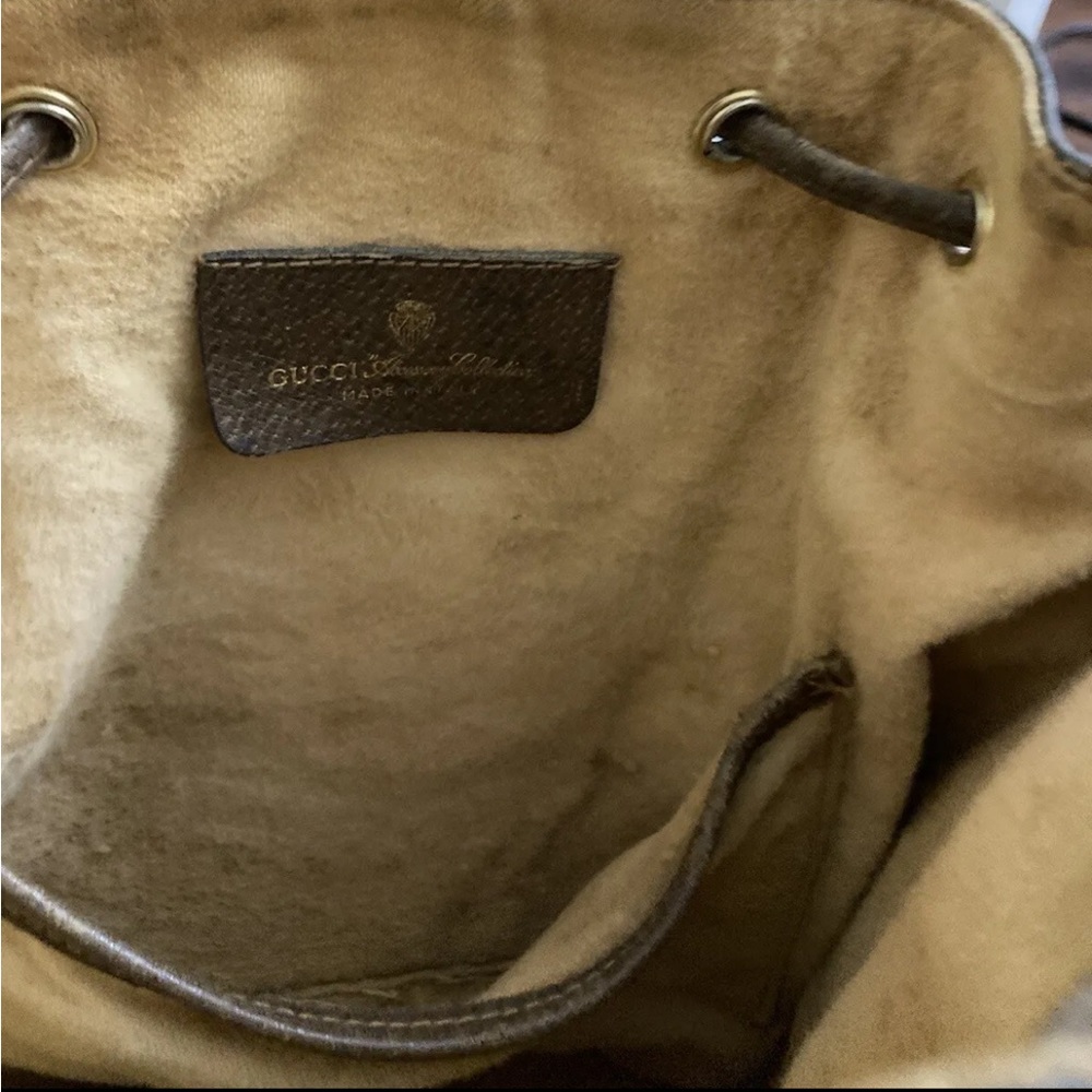 Vintage Gucci monogram Bucket Bag - Picture 5 of 12